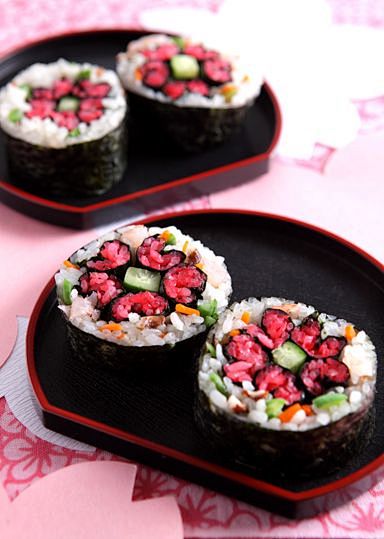  Sushi Flower Art  