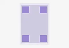 05  字体定位
这种排版方式用于画面内容较少时，画面就很容易营造出轻飘飘的感觉，或者画面细小的元素较多时，我们就可以用这种方式：
咱们分析一下这两张图，如果没有四角字体坐镇的话第一视觉是不是偏轻或者乱？有了四角字体定位之后画面就被压住了，画面重心也就有了，就有质量感，不会感动轻飘飘的感觉；这样的方式也会增加画面的错落层次。
把字母或者文字，分散到你的整个画面海报里面，让它产生一种错落的设计感，咔咔有效！