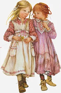 卡通手绘动漫人物免抠素材 长发 设计图片 免费下载 页面网页 平面电商 创意素材 png素材