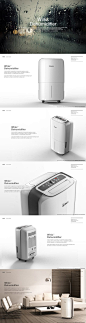 winix dehumidifier on Behance