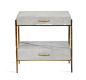 Morand Bedside Chest Grey Design By Interlude Home