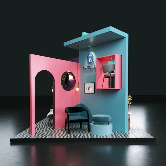 Advertising booth booth design design Exhibition Exhibition Design ...