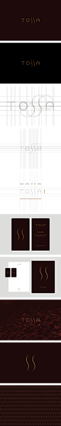 TOSSA咖啡品牌形象设计//Victoria Obscure DESIGN设计圈 拼图详情页 设计时代 #设计#