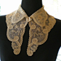 配饰｜古董蕾丝领子欣赏。OAccessories｜Antique lace collar ​​​​