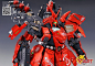 GS 1/100 MSN-04 Sazabi EVO 2.0 沙扎比 2.0 修改版 涂装完成品