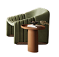 皮沙发沙发椅png (3)