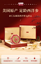 年货礼盒】余仁生美国进口花旗参西洋参可切片打粉泡茶3g原丛100g-tmall.com天猫