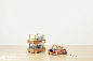 儿童玩具式家具 移动储物柜 koloro