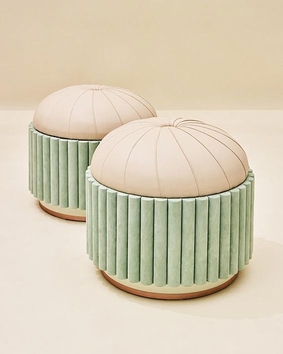 Charlotte Poufs by C...