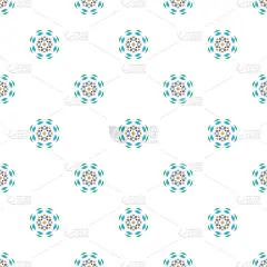 手绘多色重复图案透明背景，重复图案的纺织品，壁纸，包装，包装，和所有其他无缝印刷工作，图案添加到样品