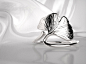 Ginkgo Leaf ring : Gonkgo Leaf Ring