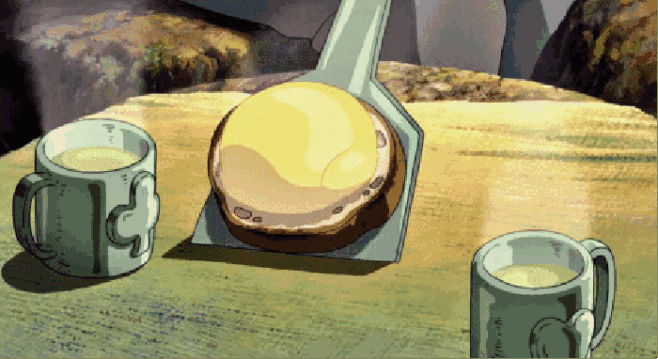 二次元 美食食物 动漫里的美味 吃货福利 动图gif-花瓣网