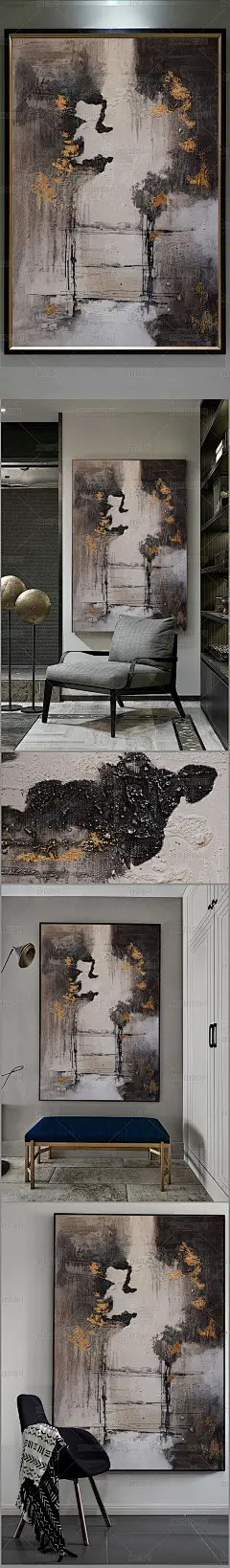 花纹图案-高清立体抽象油画艺术（一千四百六十）花纹图案家居数码图案