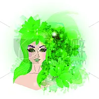 美容院,女孩,市场营销,可爱的,眼睛,现代,头,化妆用品,儿童,发型