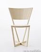 很有绅士风度的椅子～瑞典设计师Jonas Lindvall作品。