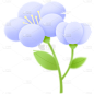 传统节气立春弥散风渐变植物元素素材