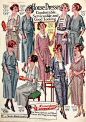 爵士时代的女性服饰，主要是1920s前中期。
女装/服装设计 ​​​​