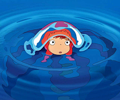 悬崖上的金鱼姬悬崖上的金鱼公主-波妞采集写意时光-自由畅想2采集到