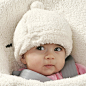 【米妈推荐】美国JJ COLE 毛绒保暖帽/婴儿帽/超舒适时尚帽子