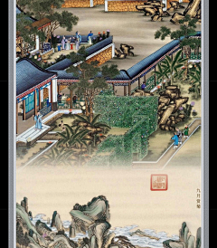 风吹见月明采集到工笔画，荷花