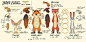 Fox Height and Coat Study by Qalcove on DeviantArt