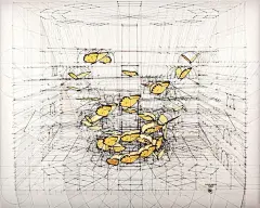 手绘黄金比例插图，自然得数学之美 / 委内瑞拉建筑师、艺术家 Rafael Araujo ​​​​