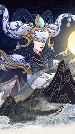 lol英雄联盟冰霜女巫 青花瓷 丽桑卓4k手机壁纸