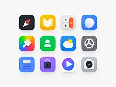 UI设计｜社交app启动图标logo参考_1_优游_来自小红书网页版-花瓣网