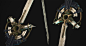 Dishonored Fan Art ---------- Bone Charm Sword | Game asset rendered in Unity