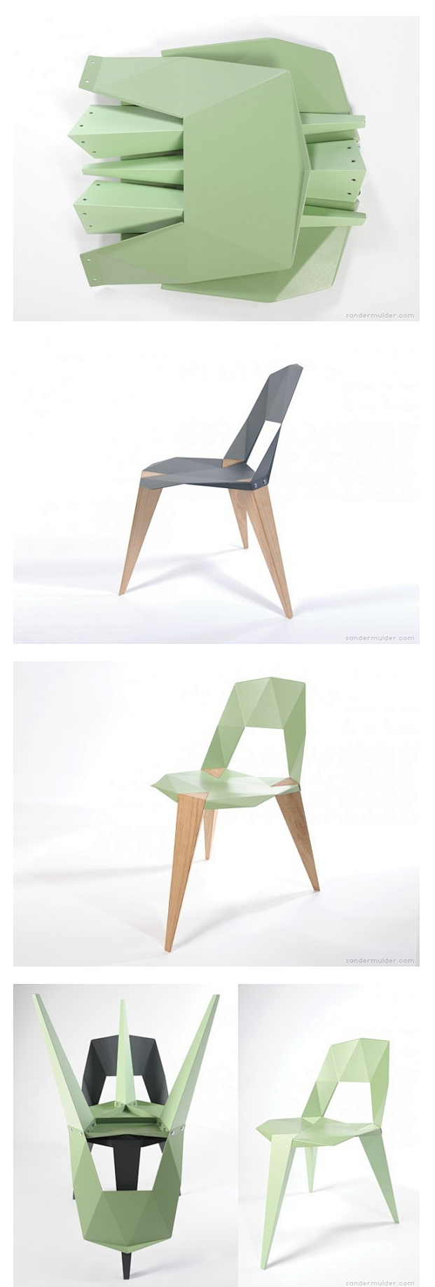 PYTHAGORAS折叠椅子_产品设计_...