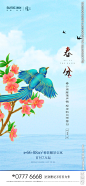 春分 清明 谷雨 立夏设计图__海报设计_广告设计_设计图库_昵图网nipic.com