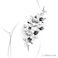 比利刺青TATTOO工作室采集到素花  纹身素材