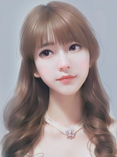 森晓机采集到女频手绘(未扣)