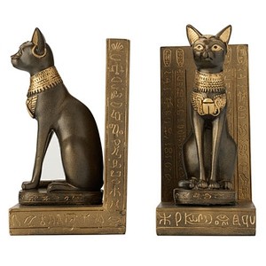 英国大英博物馆真品古埃及猫书挡 预售的图...