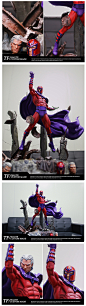 私人定制 RCB 漫威 漫画版 X战警超级英雄1/4万磁王 Maquette雕像-淘宝网