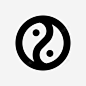 阴阳灵性阴阳符号 标志 UI图标 设计图片 免费下载 页面网页 平面电商 创意素材