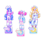 Muse Dash 5周年千禧热潮 立牌 双面多插亚克力 peropero官方周边-淘宝网