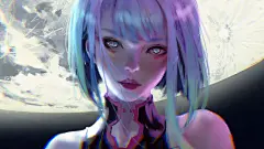 赛博朋克 边缘行者 lucy 鬼刀 电脑 高清 壁纸