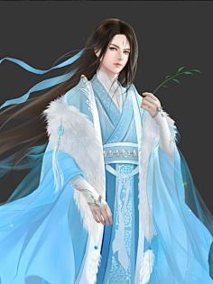 立绘古风美男画集