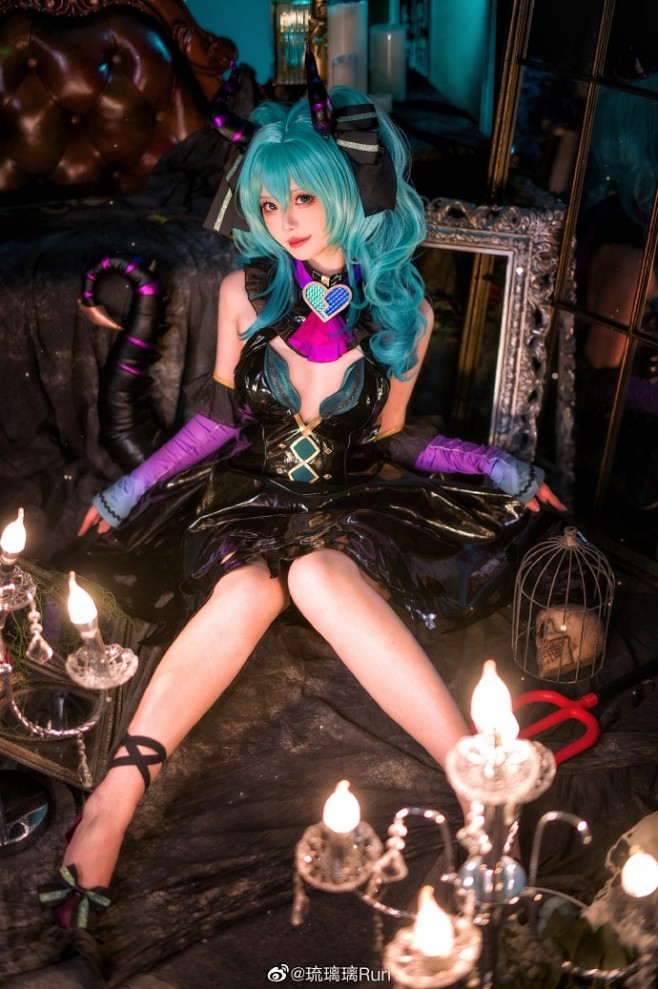 cosplay超话#初音未来##cos...