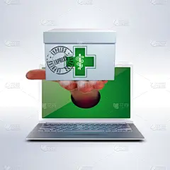 药房,电子邮件,笔记本电脑,十字形,符号,货运,盒子,电子商务,现代,工业