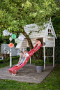 Fun playhouse / tree house for kids: 