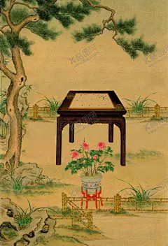工笔画 【酷图网】棋,象棋,棋桌,中国风棋桌,中国风,中国,传统,民国,民国风,经典,水墨,水彩,水墨画,水彩画,建筑,工笔,工笔画,平面,海报,宣传,广告,背景,壁纸,封面,设计海报,元素,素材,中国元素,设计元素,色调,低调,色彩,彩色,颜色,色彩搭配,山,树,竹子,古典,风格,简朴,简单,花