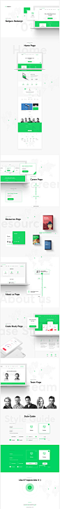 Netguru Redesign (Live!) on Behance