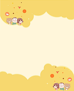 是夏媛哇！采集到Q版底图