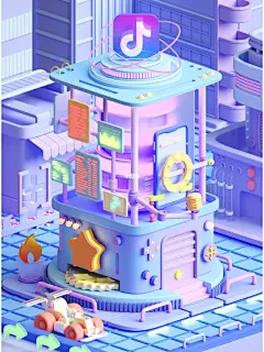 C4D零基础直播课作业-NiaoNiao的C4D课堂