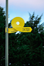 Brent Cross Town wayfinding graphics | Communication Arts : Fieldwork Facility’s exuberant wayfinding graphics guide people from London’s Brent Cross tube station to a new residential, business and recreational development.