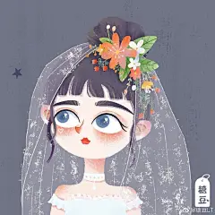 每日插画推荐超话
一组婚纱系列

女孩的梦想，穿上漂亮的婚纱。 ​​​
via：糖豆LT ​​​​