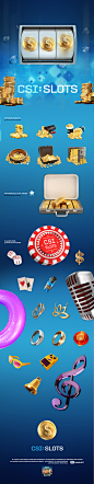 CSI:SLOTS - Game Artwork : CSI:SLOTS is a slot machine Game produceb by Gameloft and based in the famous tv series CSI. Here are some artwork created for the game.- 3D Modeling and Render- 2D Compositing2016 Gameloft All Rights Reserved.