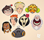 Instagram 用户 Max Grecke : "Second batch of silly Overwatch faces!  #drawing #digital #art #illustration #overwatch #characters #blizzard #stickers #fan #grecke" : Max Grecke 在 Instagram 分享了帖子：“Second batch of silly Overwatch faces!  #drawing #di